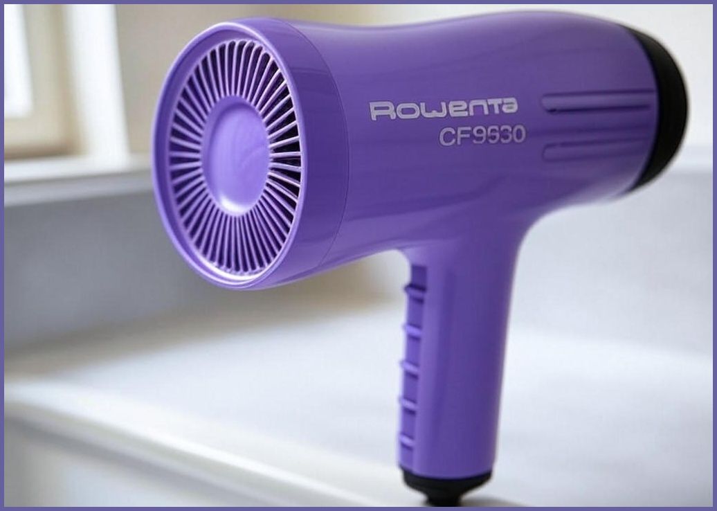 Rowenta ‎CF9530 회전식 열풍 브러시 보라색