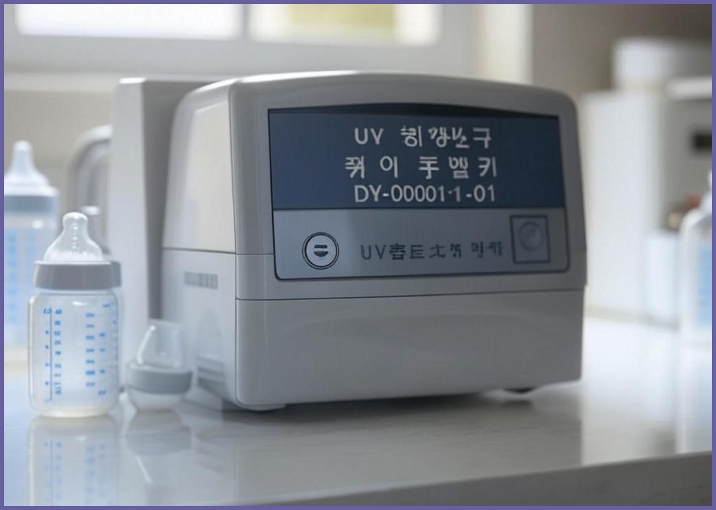 UV 젖병살균기 케이 젖병소독기 DY-00001-01 (구매Gift) 영유아용품 5개항목 살균인증 듀얼살균시스템 건조 살균 멸균보관 대영케이하이테크_국내생산 A/S 2년] - 이미지 1